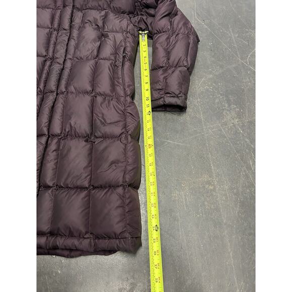 The North Face 600 Goose Down Parka Jacket Long Purple Women’s Size Medium - Picture 8 of 14